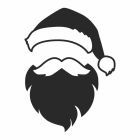 Sigillo Barba & Cappello di Babbo Natale