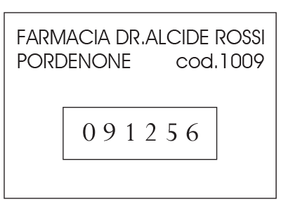 Preview of Trodat 5460 Datario Farmacia
