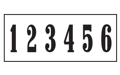 Preview of Automatic Feed Numbering Stamp 5756P